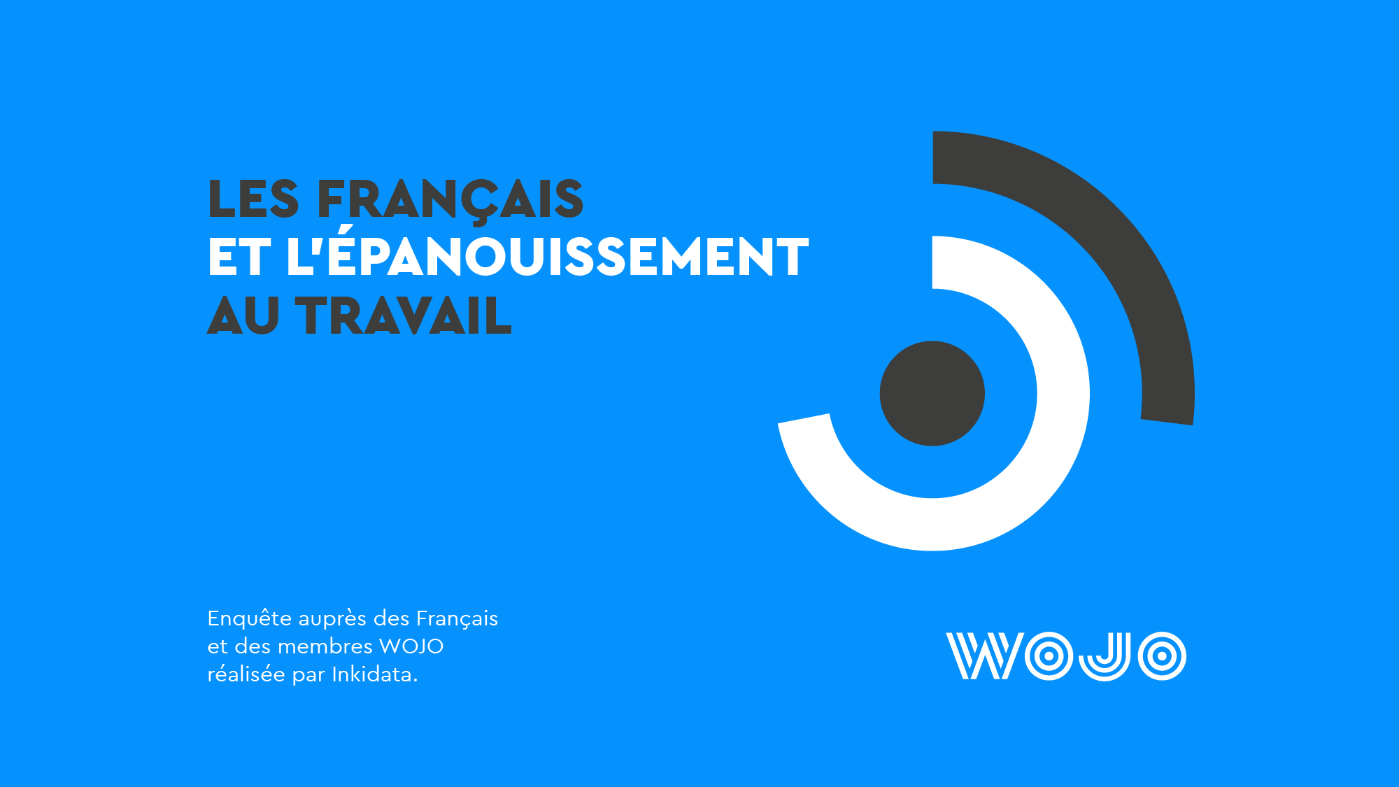 Les Français et l'épanouissement au travail - Enquête WOJO - © Data visualisation : ÉCLAIRAGE PUBLIC